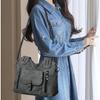 Retro women's shoulder bag portable messenger bag