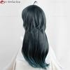 Anime MALLEUS DRACQMA Cosplay Wig 55cm Long Hair With Horn Heat Resistant Synthetic Party Wigs + Wig Cap