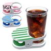 Beach Drink Holder Clip-On for Chair, Portable Cup Chair Bottle Patio Table, Striped Outdoor Clamp On Beverage Caddy Pool Cruise