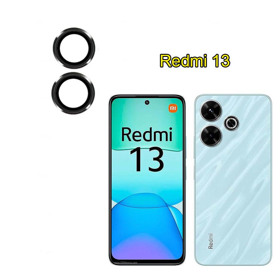 Metal Ring+Tempered Glass Camera Lens Protector for Xiaomi 13T 14T Pro Redmi 13 13C Note 13 4G 5G Note 13 Pro 4G 5G Note 13 Pro+ Plus
