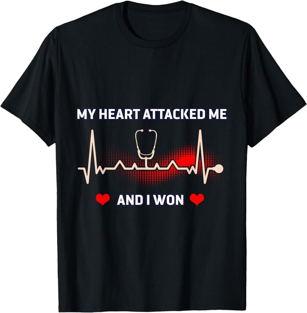I Survived a Heart Attack Funny Heart Attack Survivor T-Shirt