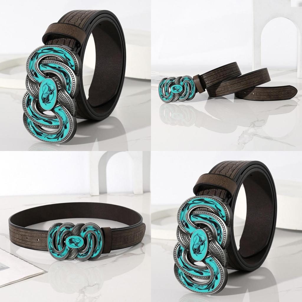 Belt Retro With Vintage Ethnic Patterns For Individuals Fashionforward