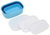 OSK Doraemon Bento Lunch Set of 3 Sealable Containers Made in Box, [180ml/300ml/480ml/Compact Storage/Nesting Design], Japan, SP-31