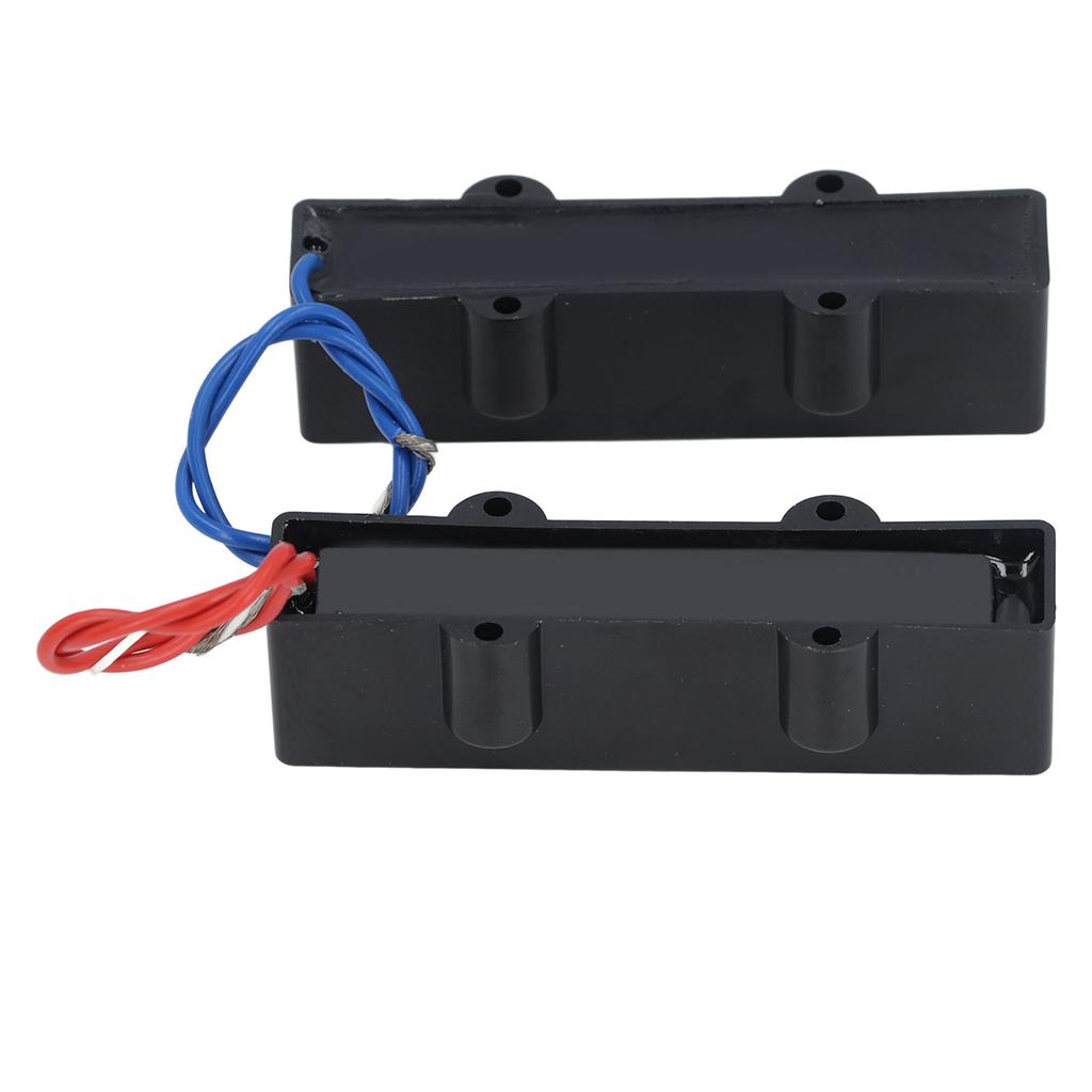 2 Pcs 4 String Bass Pickup Sealed Closed Noise Free Single Coil Jazz Bass Pickup