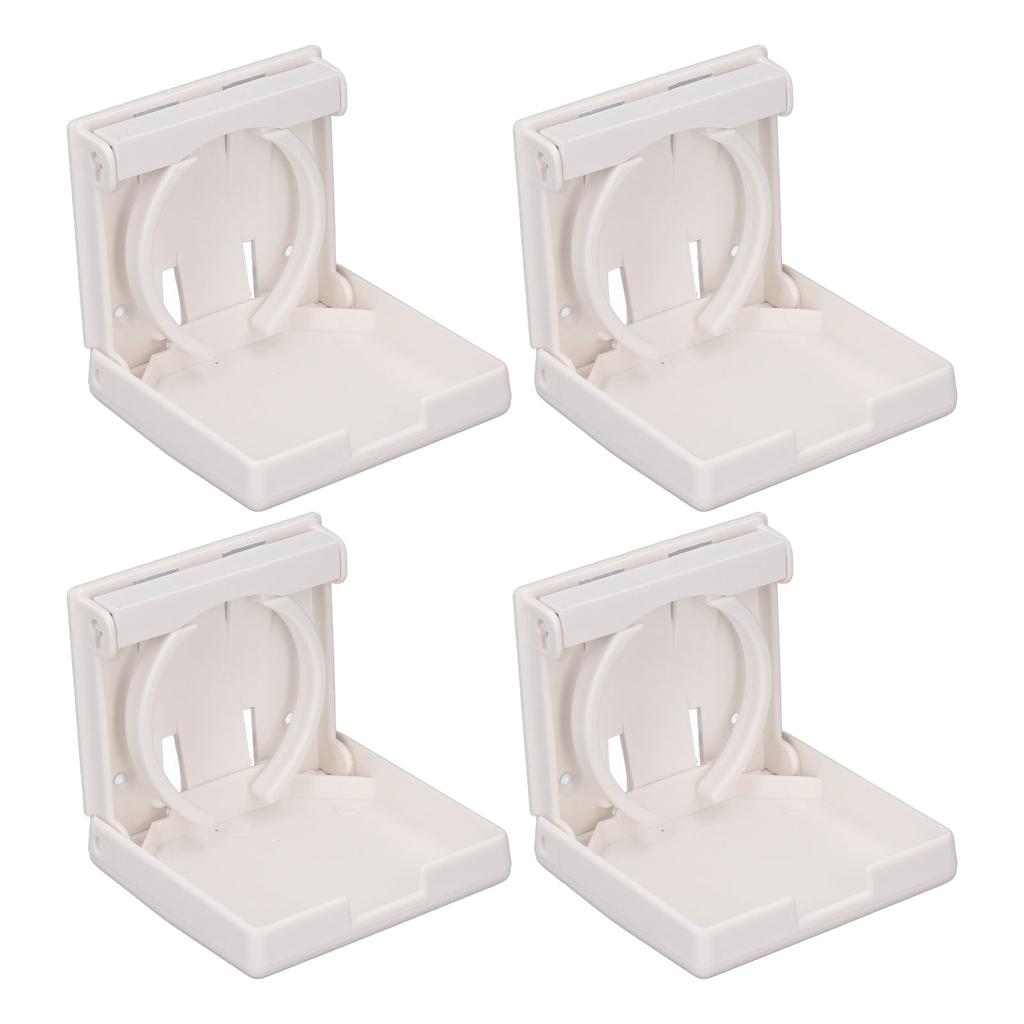 4PCS Foldable Cup Holder Adjustable Drink Mug Holder for RV Car Ship Vertical Or Wall Mounting