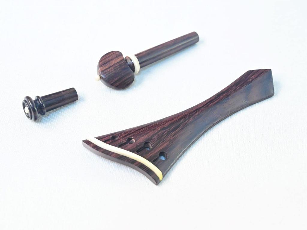 violin fitting rosewood harp type ARTIGIANO&VIOLIN (hill style, tailpiece)