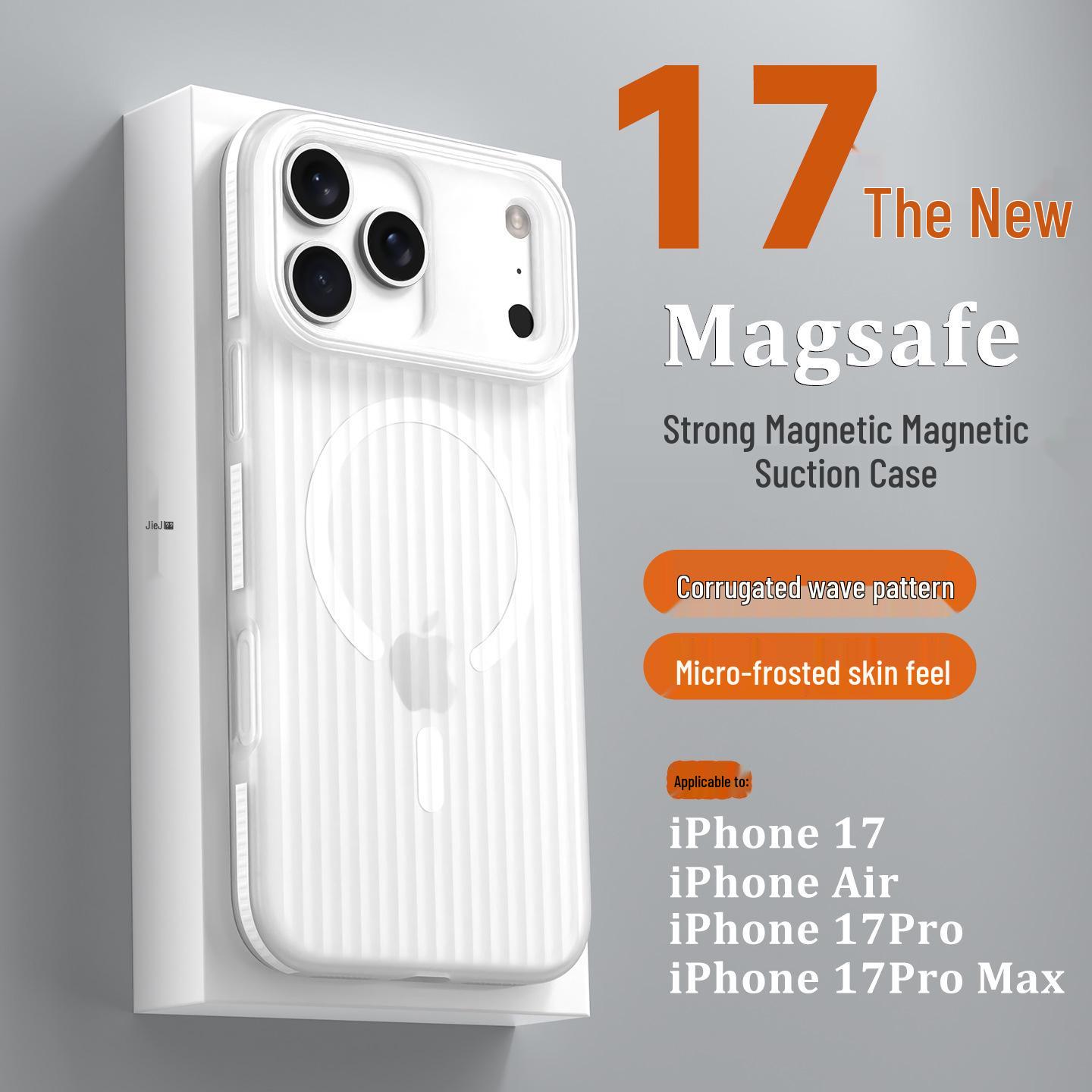 

iPhone 17 Pro Max Anti-Slip Magnetic Case with Apple 16 Matte Finish and Drop Protection 13 Pro