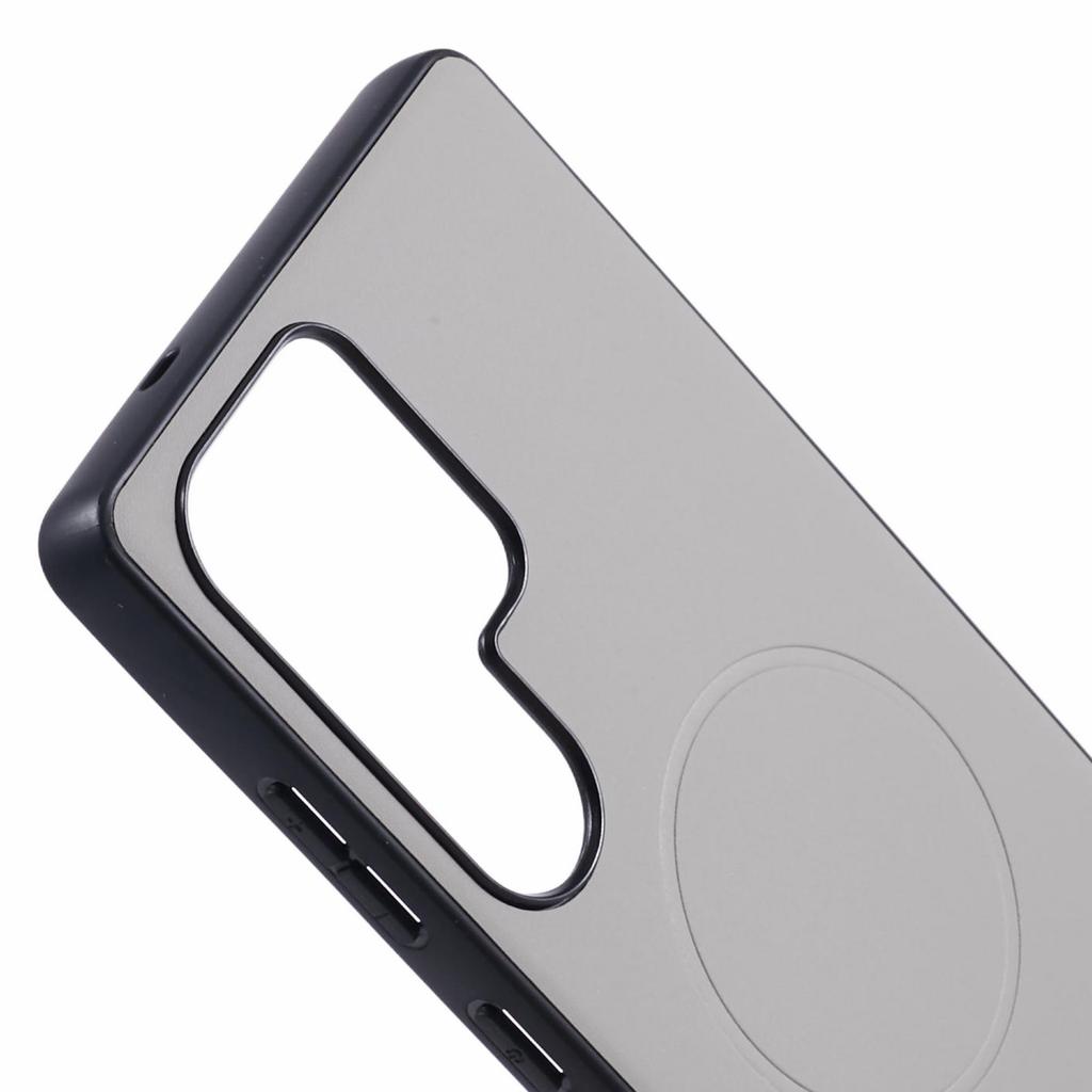 X-LEVEL For Samsung Galaxy S24 Ultra Case Compatible with MagSafe PC+TPU+PU Phone Back Cover