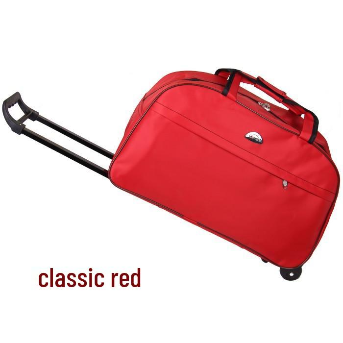 

Large Capacity Waterproof Travel Trolley Bag with Fashionable Design Medium Upgraded Version