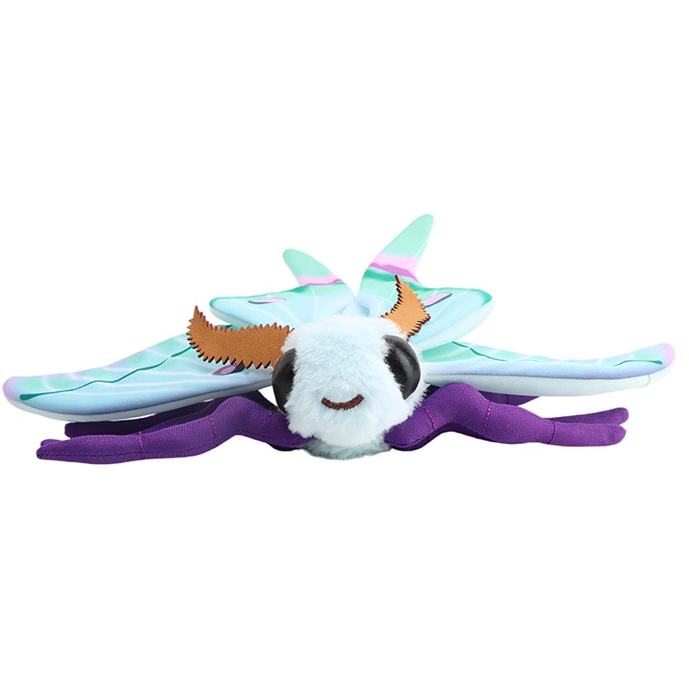 30cm Carini Insetti Bombo Moth Peluche Giocattoli Fedeltà Luna Moth Peluche Insetto Realistico Luna Moth Peluche Kawaii Giocattoli per Bambini