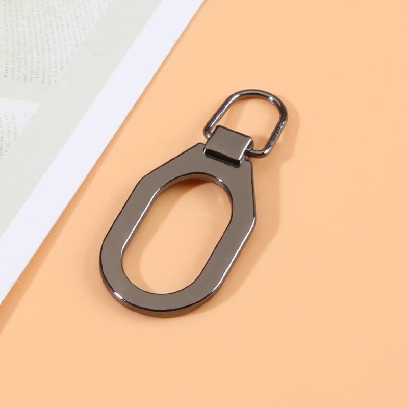 5pcs Zipper head repair accessories removable universal pull lock head drop clothes schoolbag backpack zipper buckle pull piece