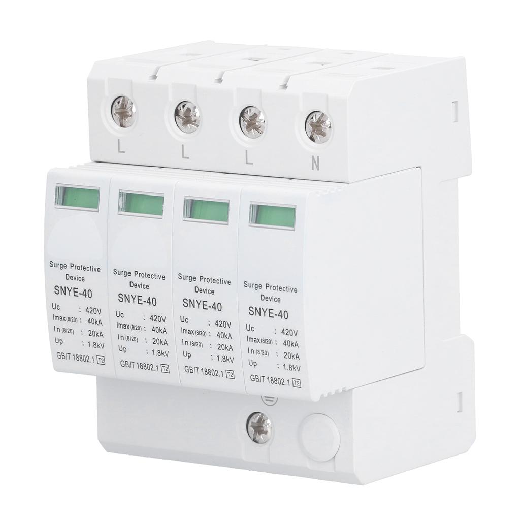 Überspannungsschutz mit Fernsignal-Stromversorgung Blitzschutz für Haushaltsgeräte 420V