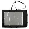 Double Zipper Map Case Clear Window Waterproof Pouch Transparent Holder  Outdoor Navigation