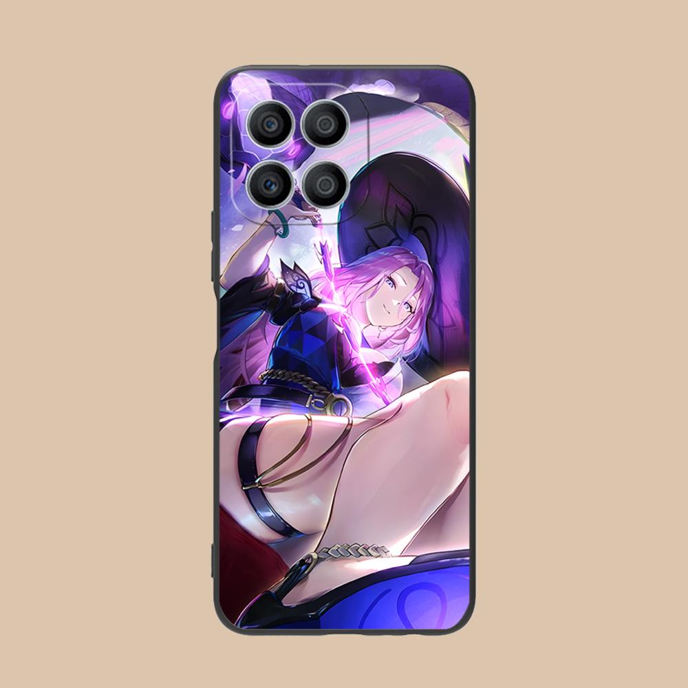 

HSR Jade Matte TPU Mobile Phone Case for Honor 90 80 70 60 50 30 20 10 9 8 7 Pro S SE Lite 5G Colorful Printing Cover Honor 8