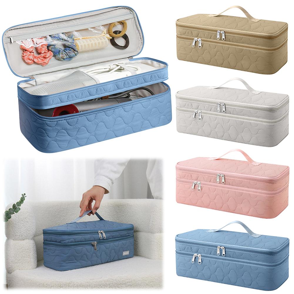 Doppellagige Reise-Tasche für Haarstyling-Geräte Haartrockner Organizer-Tasche Lockenstab-Tasche für Revlon One-Step Haartrockner/Volumizer/Styler