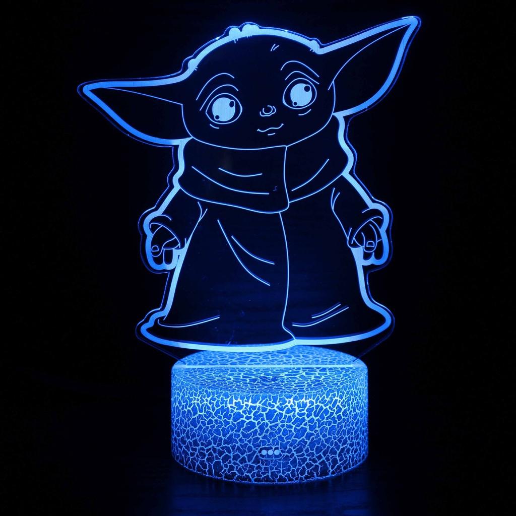 New Star Wars Death Star 3d Led Night Light Colorful Gift Lamp Style A
