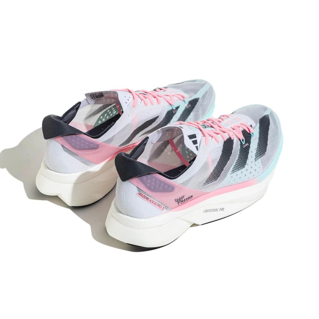 Adidas Adizero Adios Pro 3 Comfortable Versatile Low-Top Running Shoes Unisex Running Shoes White Gray JR2730