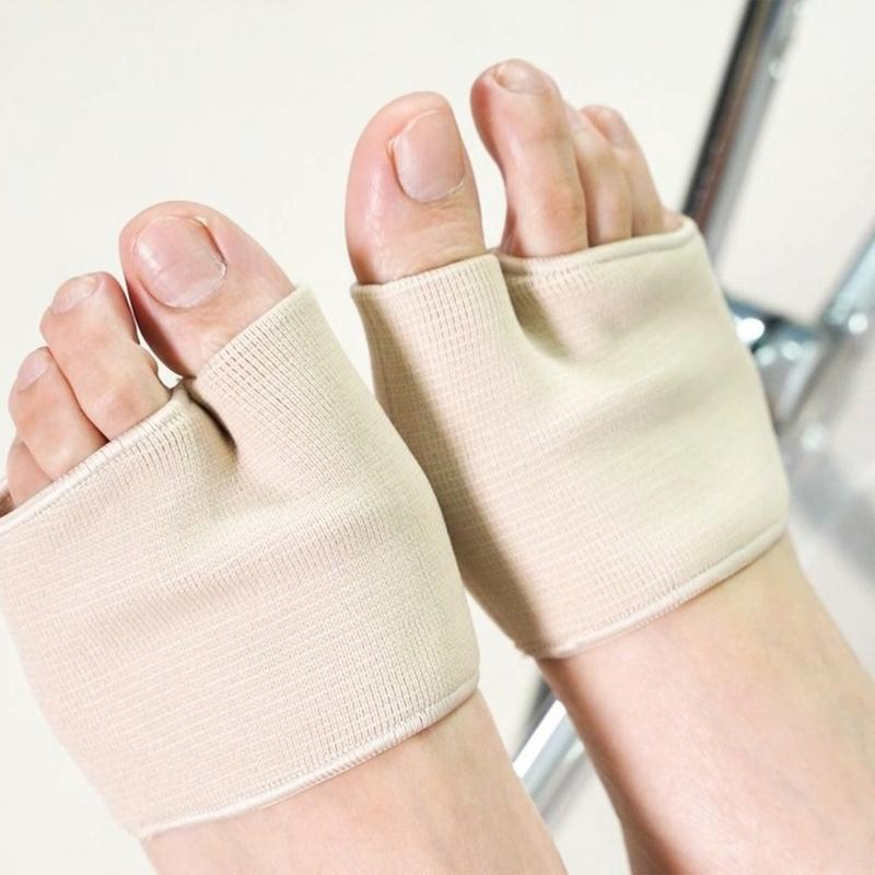 Metatarsal Pads Women Forefoot Pad for Ball of Foot Pain Relief Insoles Half Sock Foot Cushion Non-Slip High Heel Cushion Heel