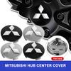 Car Styling Auto Wheel Hub Center Caps Rim Cover Badge Emblem For Pajero ASX Lancer Pajero Outlander L200 EVO Lancer