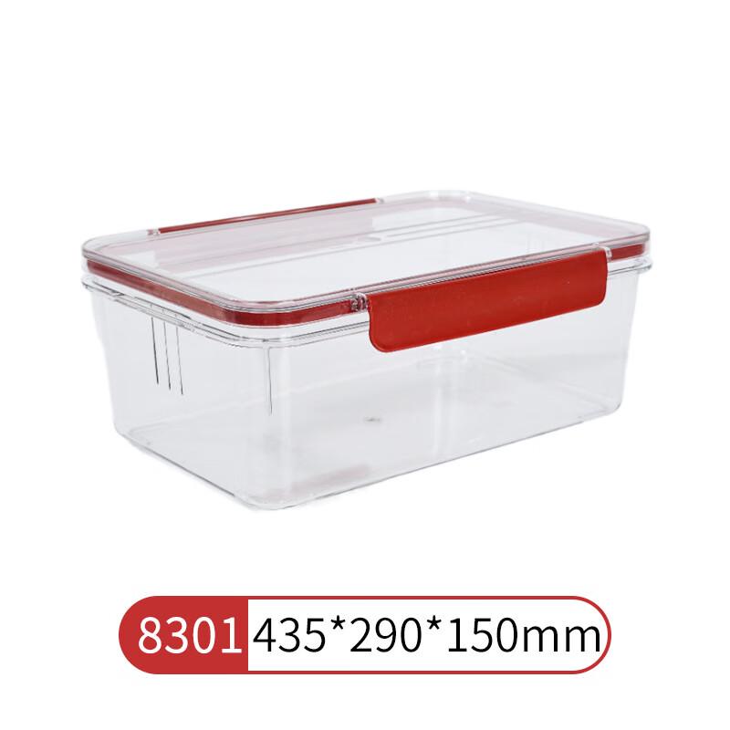 Wuhe Food Grade PET Snap-Lock Storage Containers