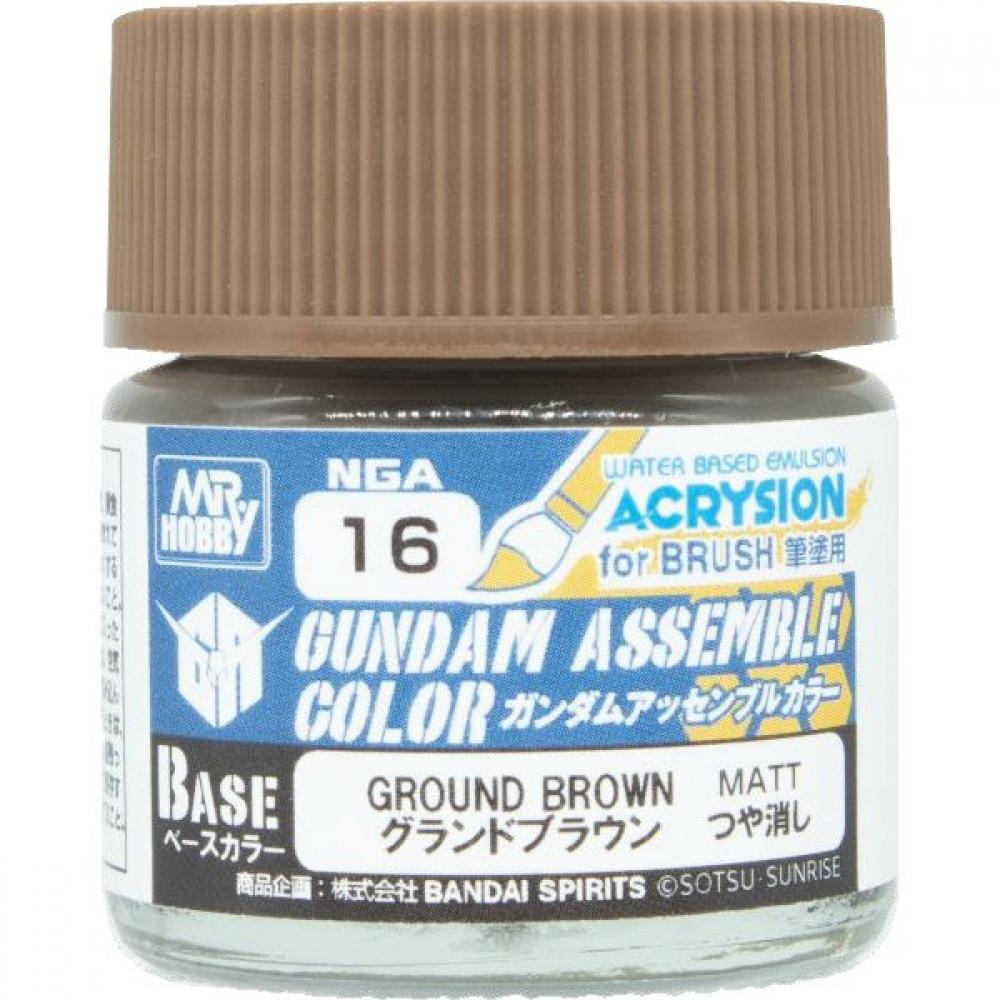 

Gsi Creos Nga16 Gundam Assemble Color Base Color Series 10ml Grand Brown [plastic Model Paint]