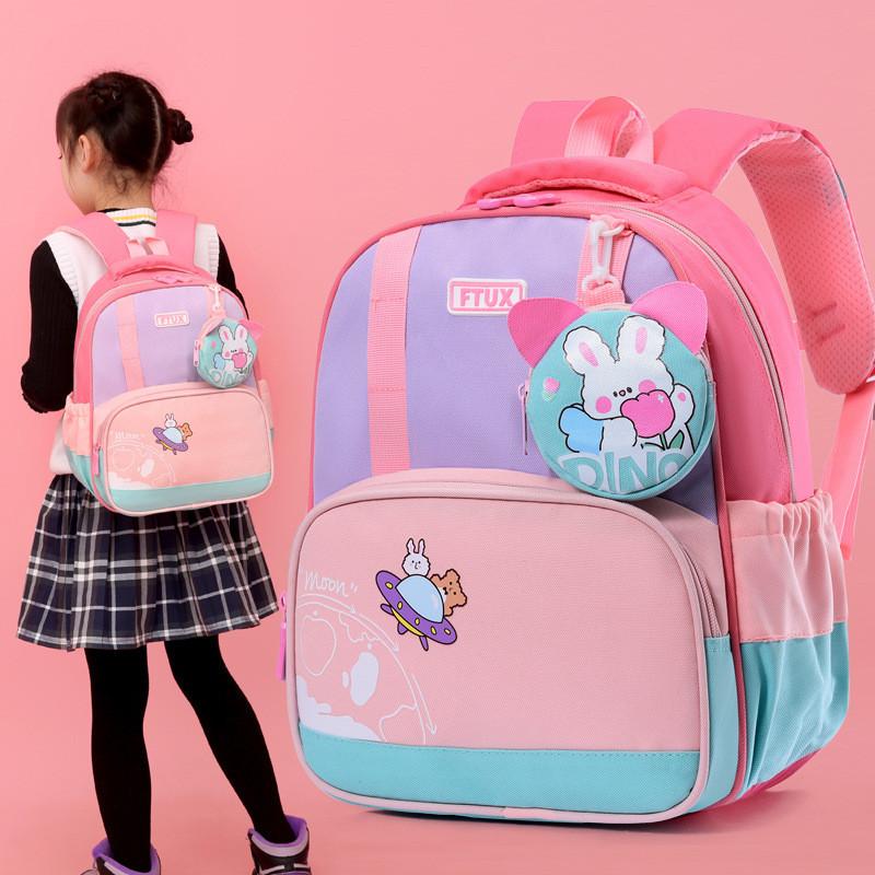 Adorable Kids School Backpack With Large Capacity And Ergonomic Spine Protection