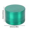 Grinder Zinc Alloy 4-Layer Grinder Non-Stick Coated Pollen Scraper Metal Grinder 40mm Size Portable Grinder Rolling Accessories