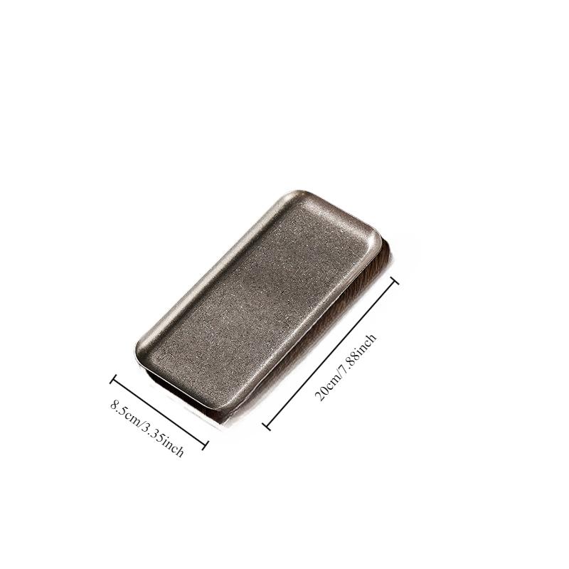 Retro 304 Stainless Steel Antique Square Steak Tray Creative Restaurant Display Dessert Barbecue Plate