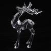Acrylic Deer Figurine for Desktop Display And Holiday Decor
