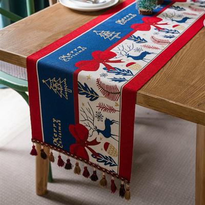Nordic American Christmas Tablecloth and Runner Set
