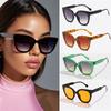 4Pack Vintage Women Cat Eye  Sunglasses Brand Designer Gradient Sun Glasses Female Lady Eyeglass Classic Round Eyewear UV400