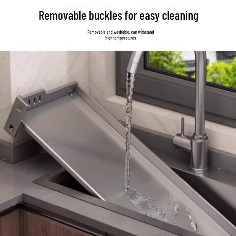 Wall-Mounted Carbon Steel Kitchen Storage Rack