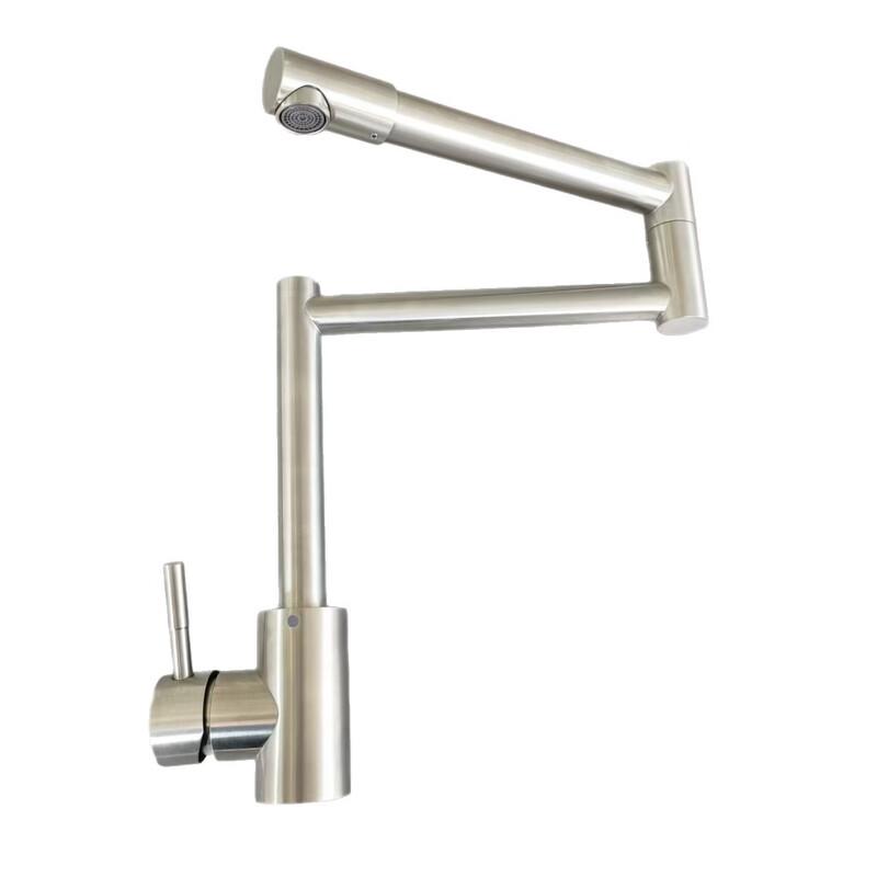 OEING Stainless Steel 360° Rotary Retractable Kitchen Faucet