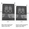 Shoes Storage Bags Closet Organizer Non-woven Travel Portable Bag Waterproof Pocket Clothing Classified Hanging Bag