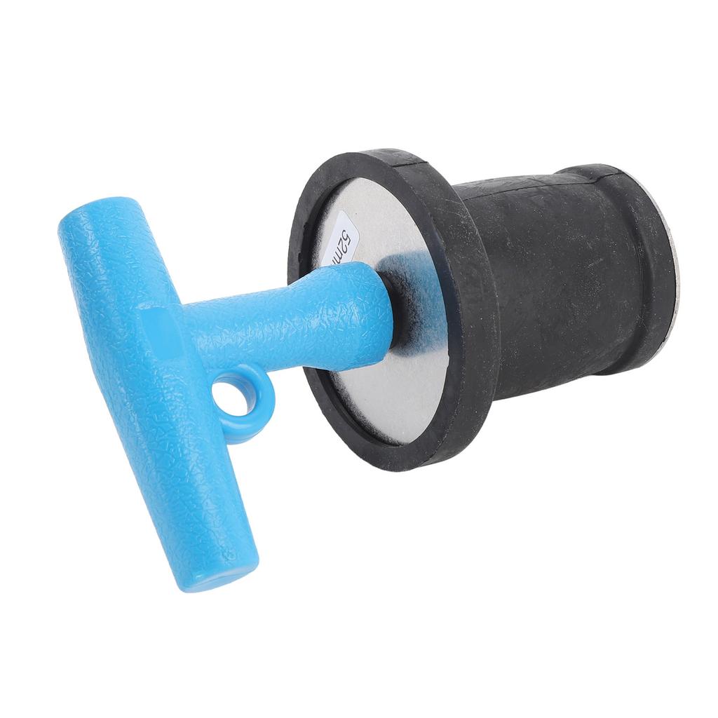 Boat Drain Plug Rubber Excellent Sealing Effect T Handle Marine Drain Plug for Ships Yachts 52 to 75mm Drain Holes