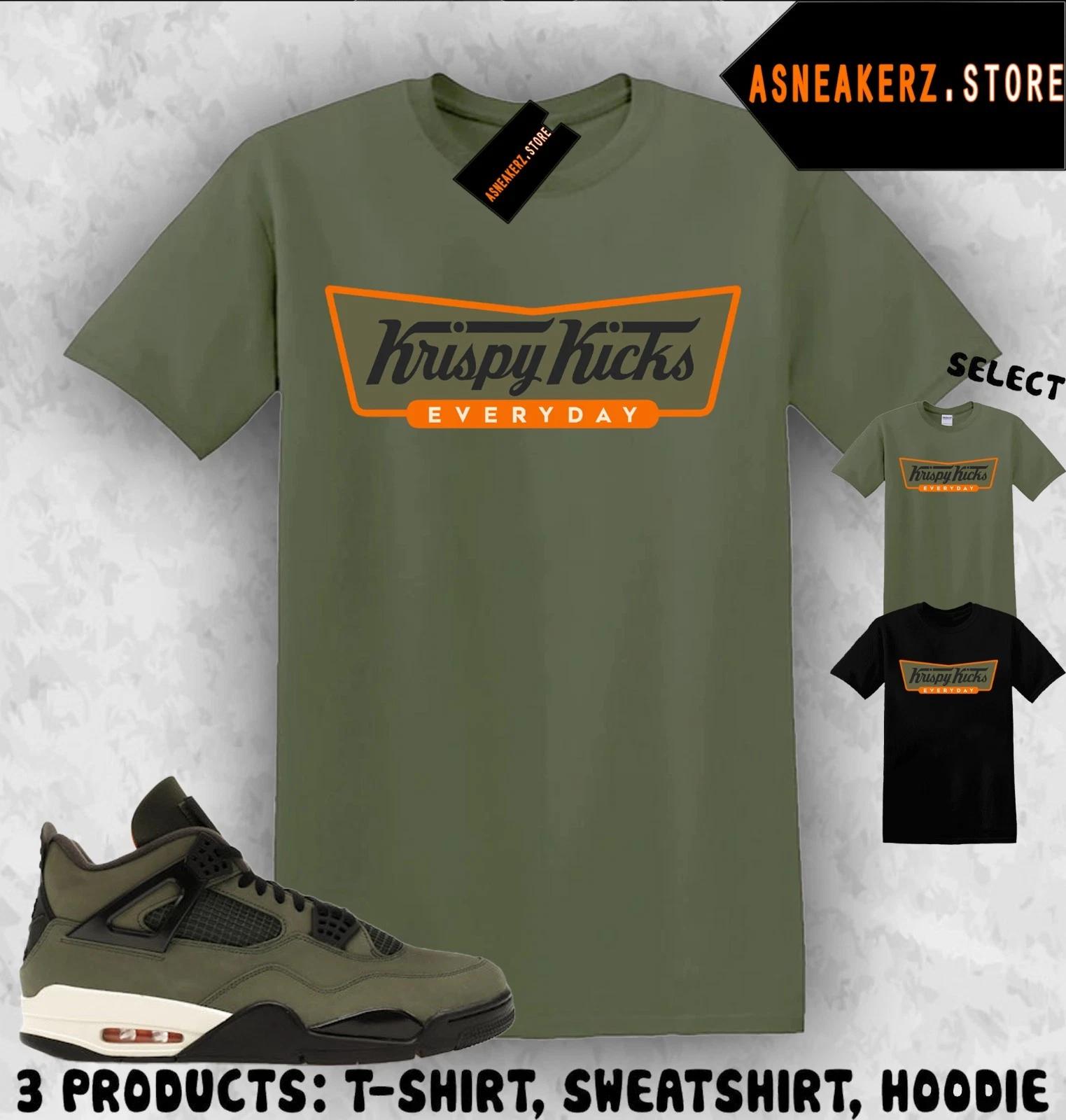 Футболка в тон к кроссовкам Undefeated x AJ 4 OG 2025 Match Sneaker Krispy Kicks 3XL