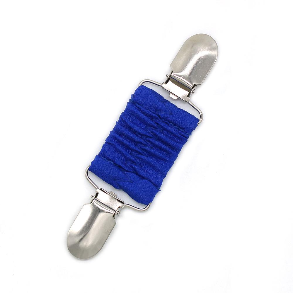 European-American Style Fabric Cardigan Clip: Niche Ladies Waist-Clinching Elastic Anti-Exposure Buckle Scarf Shawl Clip