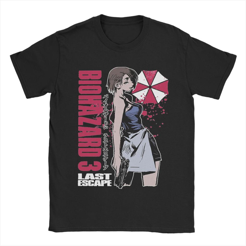 S.T.A.R.S. Prevailed Residents Evils  T Shirts Pure Cotton Novelty T-Shirt Round Neck Tees Short Sleeve Clothing Summer