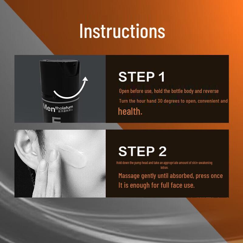 Mentholatum Men's Energy Revitalizing Lotion