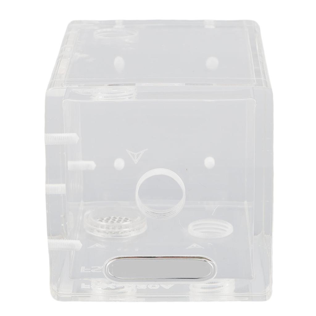 Computer Water Tank Cooler 80mm 150ml Acrylic G1 4x4 Water Cooling Reservoir with Filter for Computer Cooling System