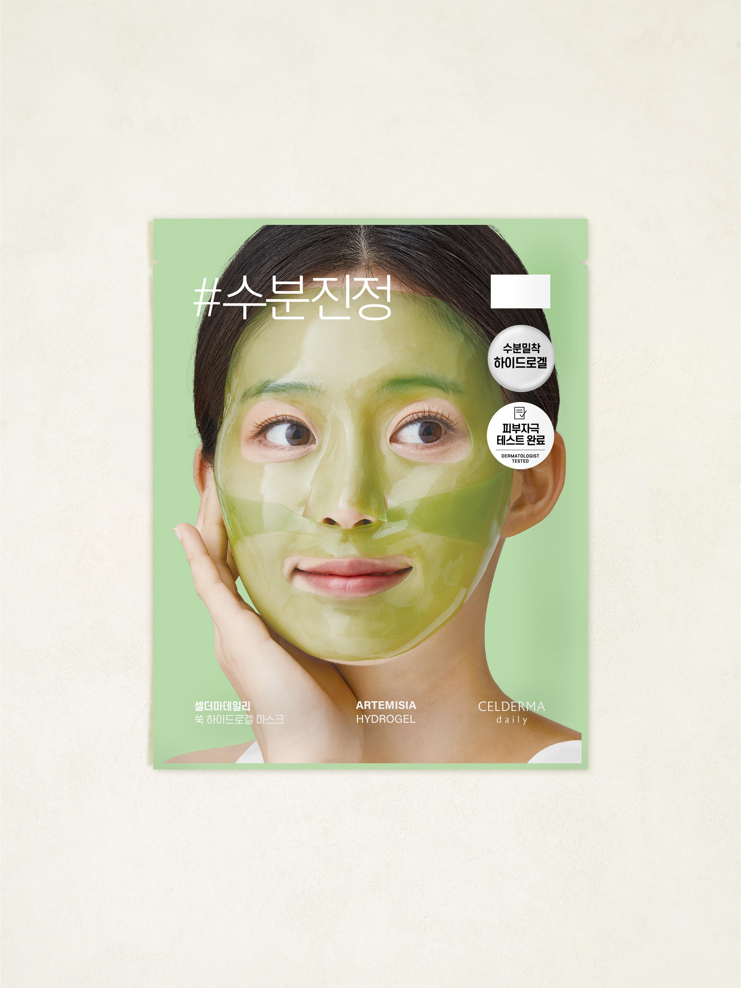 Celderma Ежедневная гидрогелевая маска с полынью 1ea