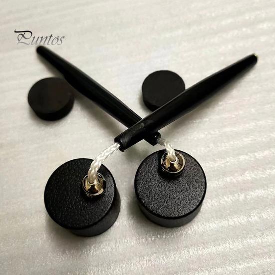 Pool Cue Chalk Holder Round Portable Black Plastic Pocket Snooker Billiard Accessories Enthusiasts Birthday Gift