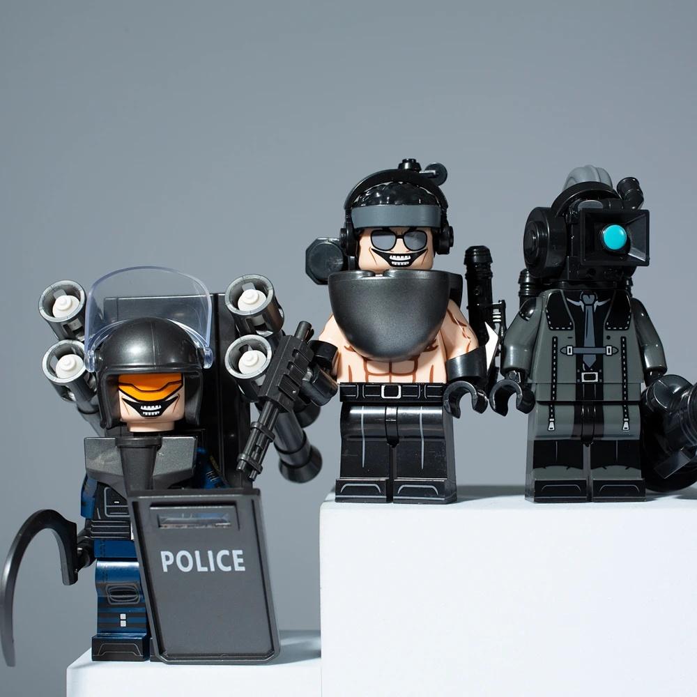 TV Man Toilet Man Assembly Building Blocks Toys