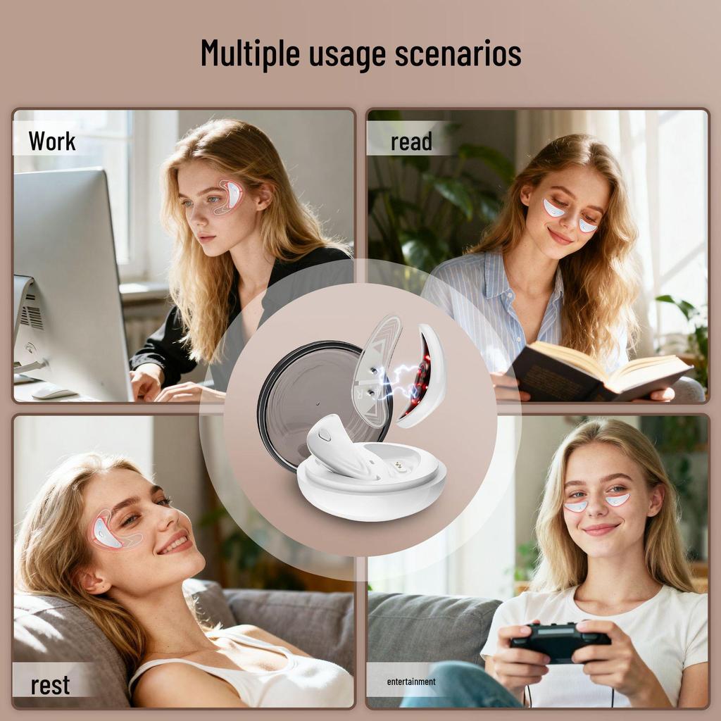 Beliebter Mikrostrom-Augenmassagegerät zur Reduzierung von Augenringen und Falten