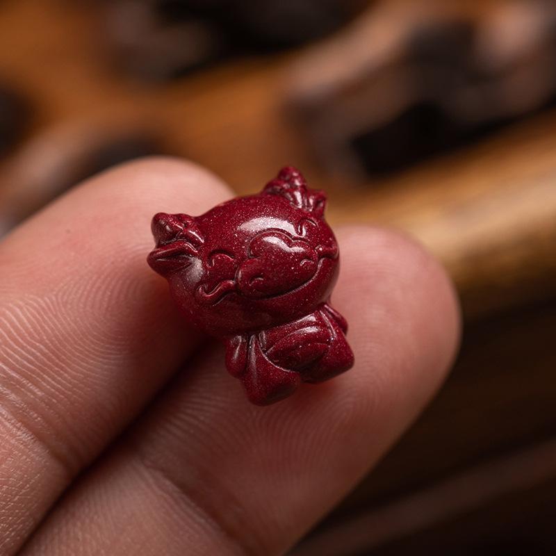 Roter Zinnober Tierkreis Cartoon DIY Zubehör