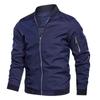2023 Spring Korean Style Men's Thin Jacket - Long Sleeve, Urban Stand Collar, Casual and Fashionable