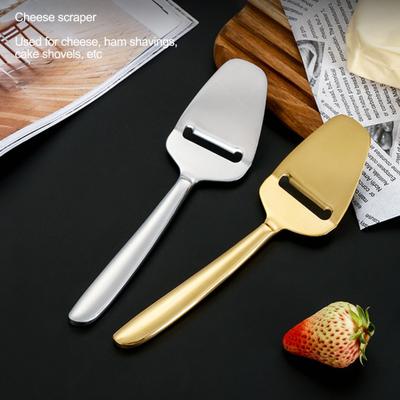 Käseschaber, hohles Design, Käsehobel aus Edelstahl, multifunktionaler Butterschaber für die Küche zu Hause