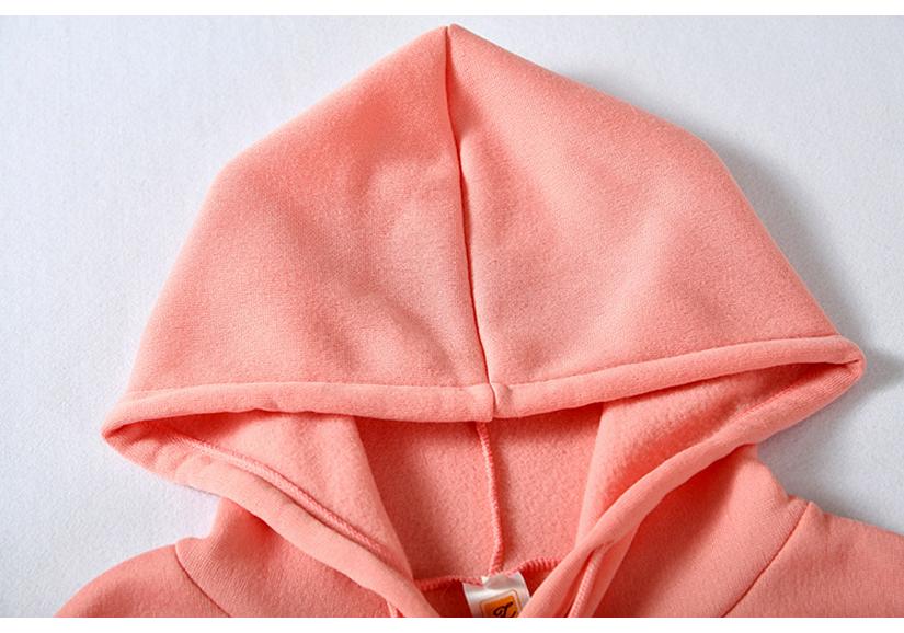 2024 Fall Women's Casual Loose Hooded Drawstring Sweatshirt with Pockets