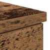 Vintage Style Desk with Shelf 140 X 49 X 76 Cm Engineered Wood