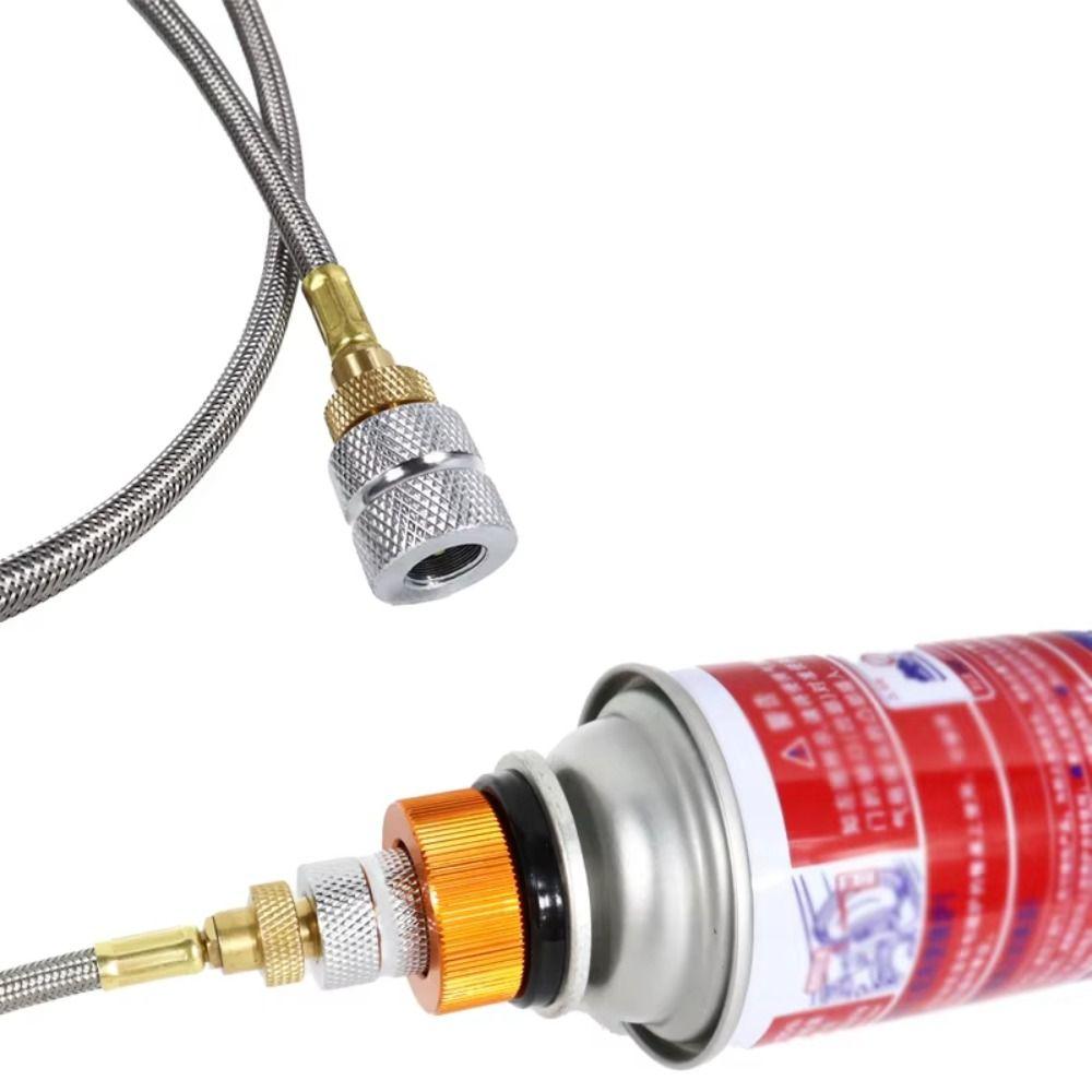 Durable Gas Stove Propane Refill Adapter Manual Outdoor Burner Adapter